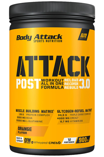 Poza cu Post Attack 3.0 - 900g Portocala Body Attack