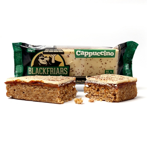 Poza cu  Baton energizant FlapJack - 110g Cappuccino