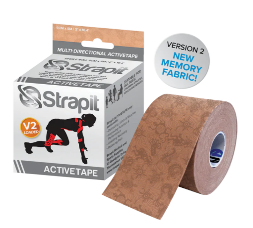 Poza cu DYNAMIC ACTIVETAPE 5CM x 5M  - BEJ/BEJ