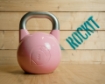 Poza cu Kettlebell Roz 8Kg - ROCKIT