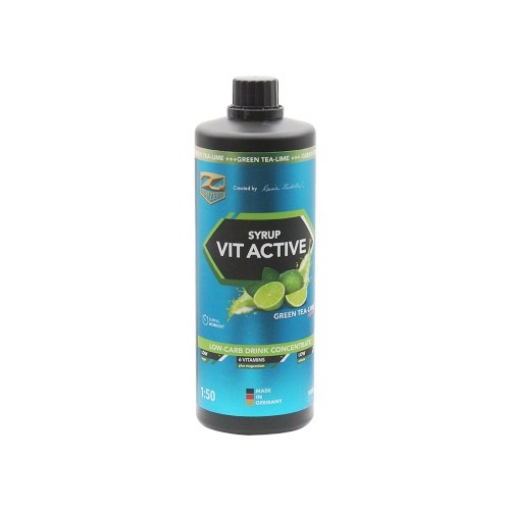 Poza cu VITACTIVE SIROP + L-CARNITINA - 1000ML GREEN TEA - LIME