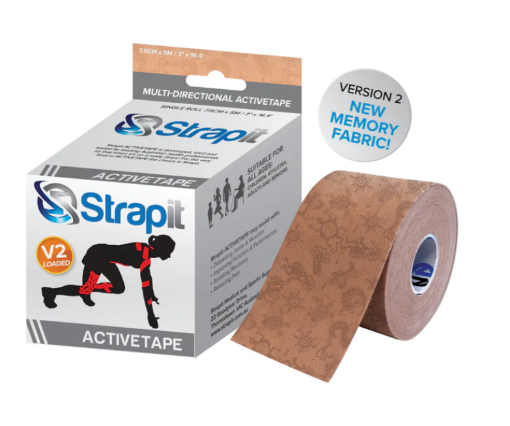 Poza cu DYNAMIC ACTIVETAPE 7,5CM x 5M  - BEJ/BEJ STRAPIT