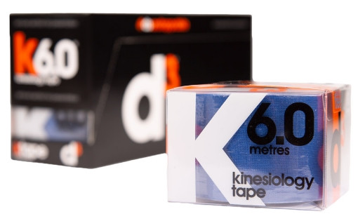 Poza cu K6.0 Banda Kinesiologica Albastru Royal 5cm x 6m - d3Tape