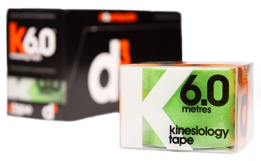 Poza cu K6.0 Banda Kinesiologica Lime 5cm x 6m - d3Tape