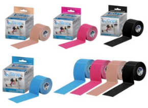 Poza pentru categoria Benzi kinesiologice Strapit Advance – 5cm x 5m