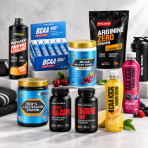 Poza pentru categoria Aminoacizi – BCAA, EAA & forme lichide