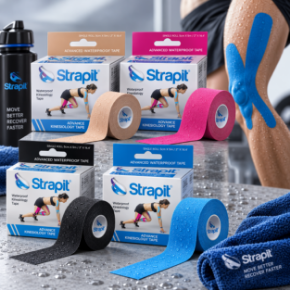 Poza pentru categoria Strapit Advance KTAPE – Bandă kinesiologică waterproof 5 cm x 5 m